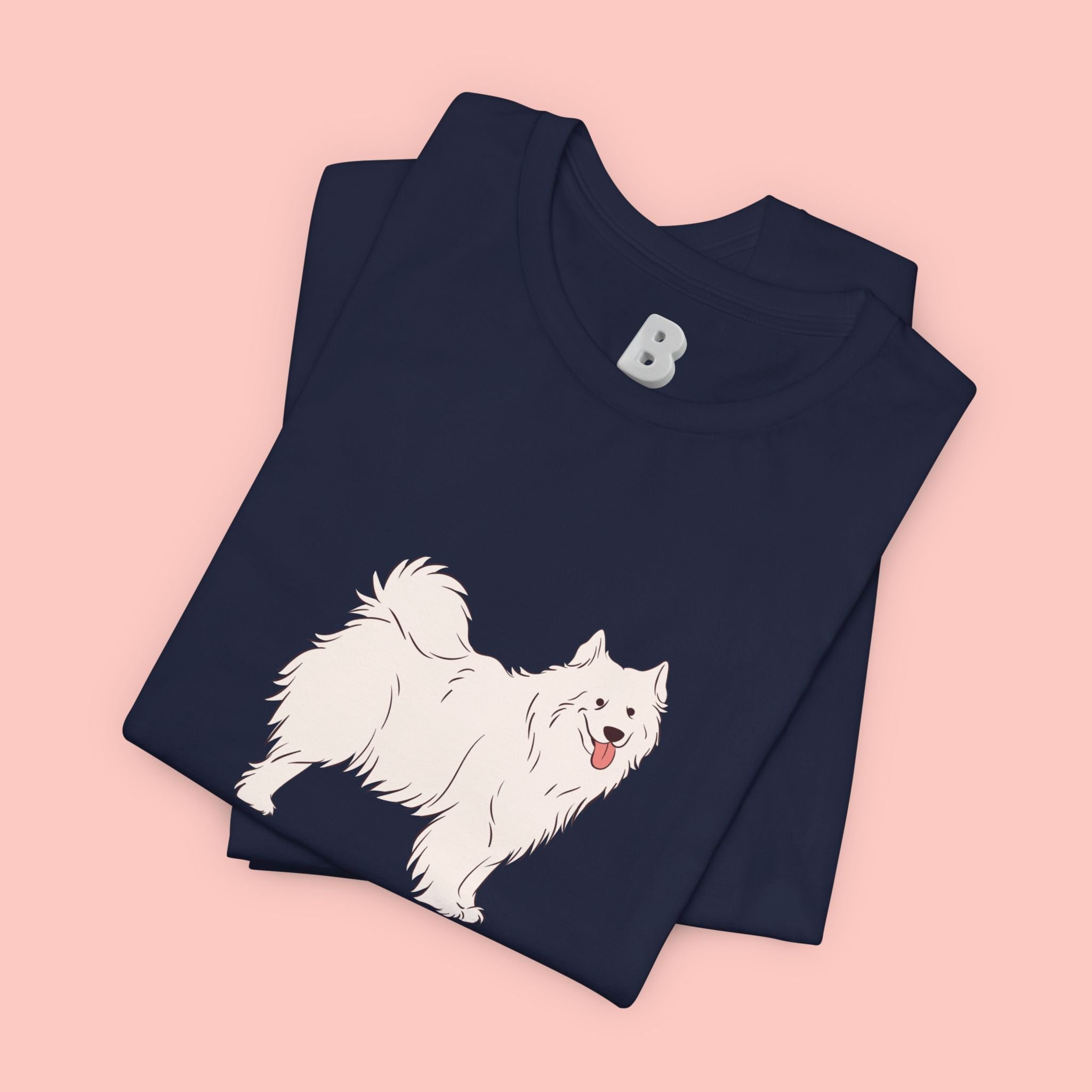 My Cute Paw Samoyed T‑Shirt — Cute Dog Graphic Tee for Pet Lovers