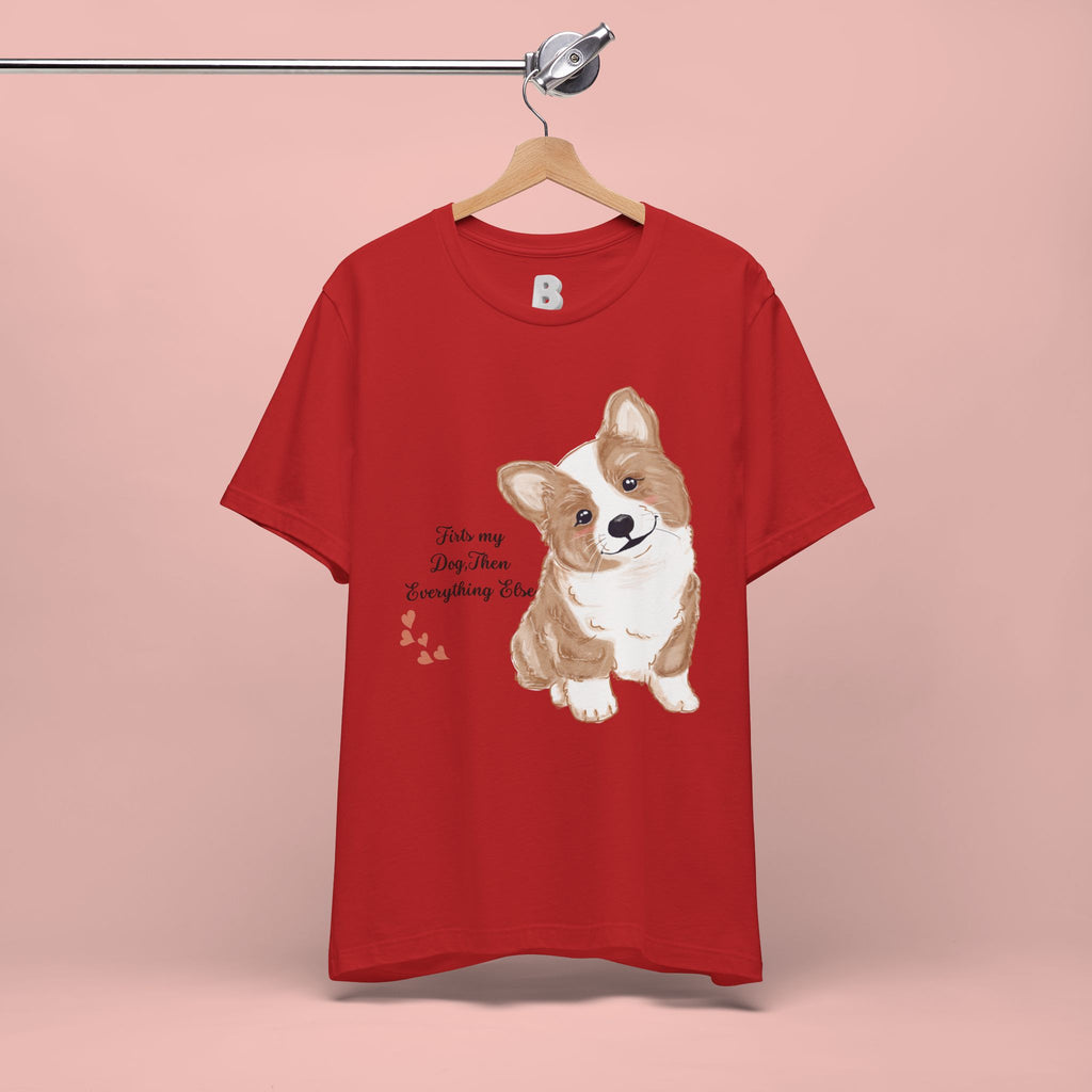 Corgi Love T-Shirt — "This my dog, then everything else" Cute Pet Tee