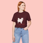 My Cute Paw Samoyed T‑Shirt — Cute Dog Graphic Tee for Pet Lovers