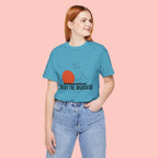 Enjoy the Morning Dog T-Shirt — Graphic Sunrise Pet Lover Tee