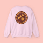 Proud Dog Mom Crewneck Sweatshirt — “No Kids, No Problem” Graphic