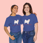 My Cute Paw Samoyed T‑Shirt — Cute Dog Graphic Tee for Pet Lovers