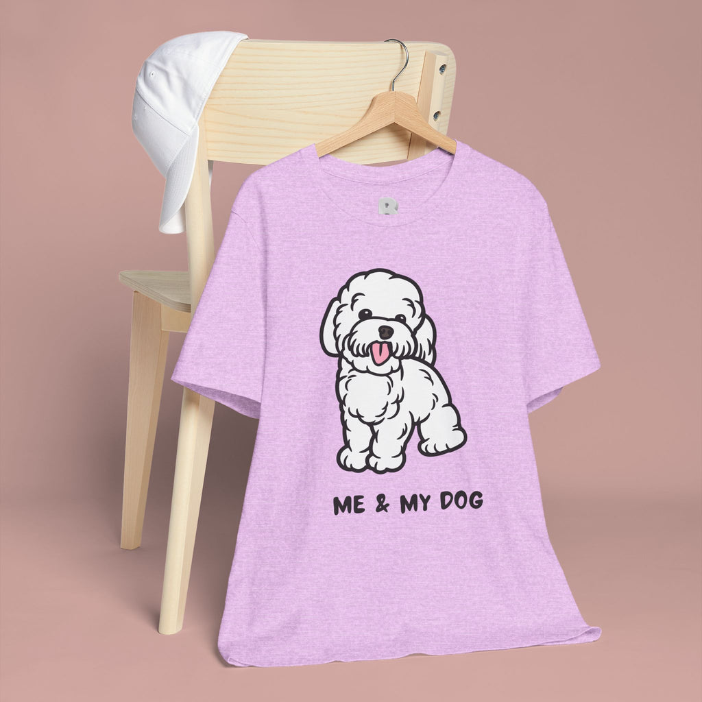 Me & My Dog T-Shirt — Cute Cartoon Puppy Tee for Dog Lovers