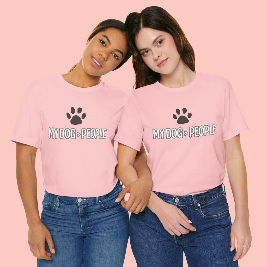 My Dog People T-Shirt — Dog Paw Graphic Tee for Dog Lovers
