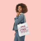 Life Is Better With Dogs Canvas Tote Bag