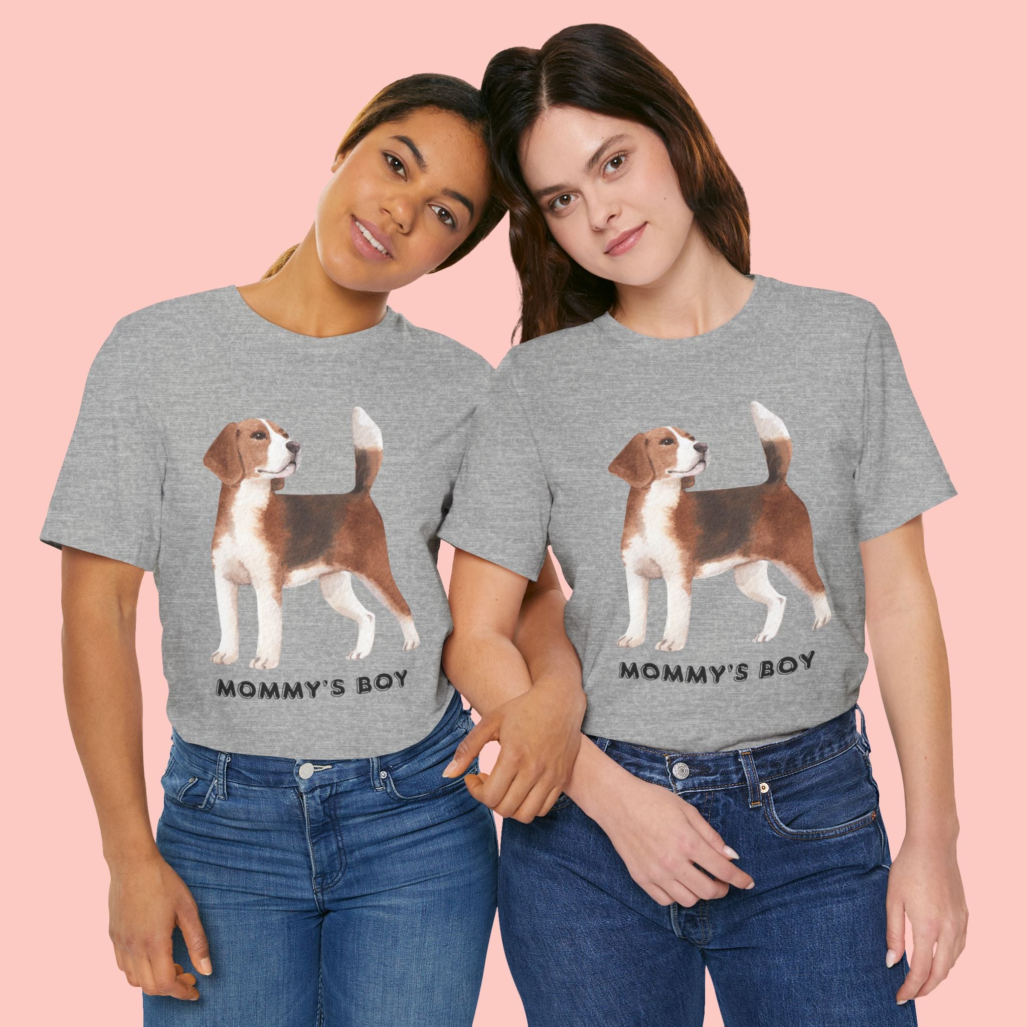 Mommy's Boy Beagle T-Shirt — Cute Dog Lover Tee
