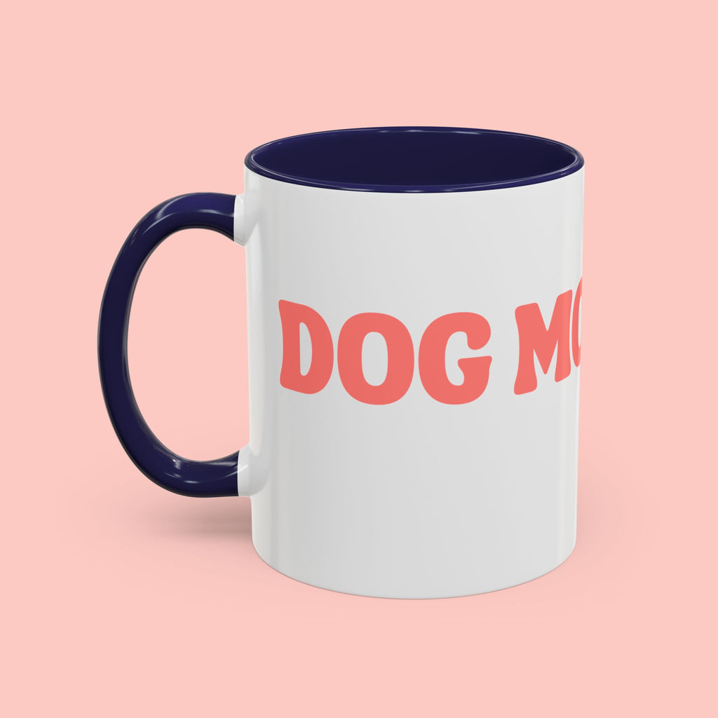Mom Club Coffee Mug — Cute Paw Print Accent Mug for Dog Moms (11/15 oz)