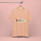 Pet Mom Banner Tee — Cute Paw Print "MOM" Graphic T-Shirt