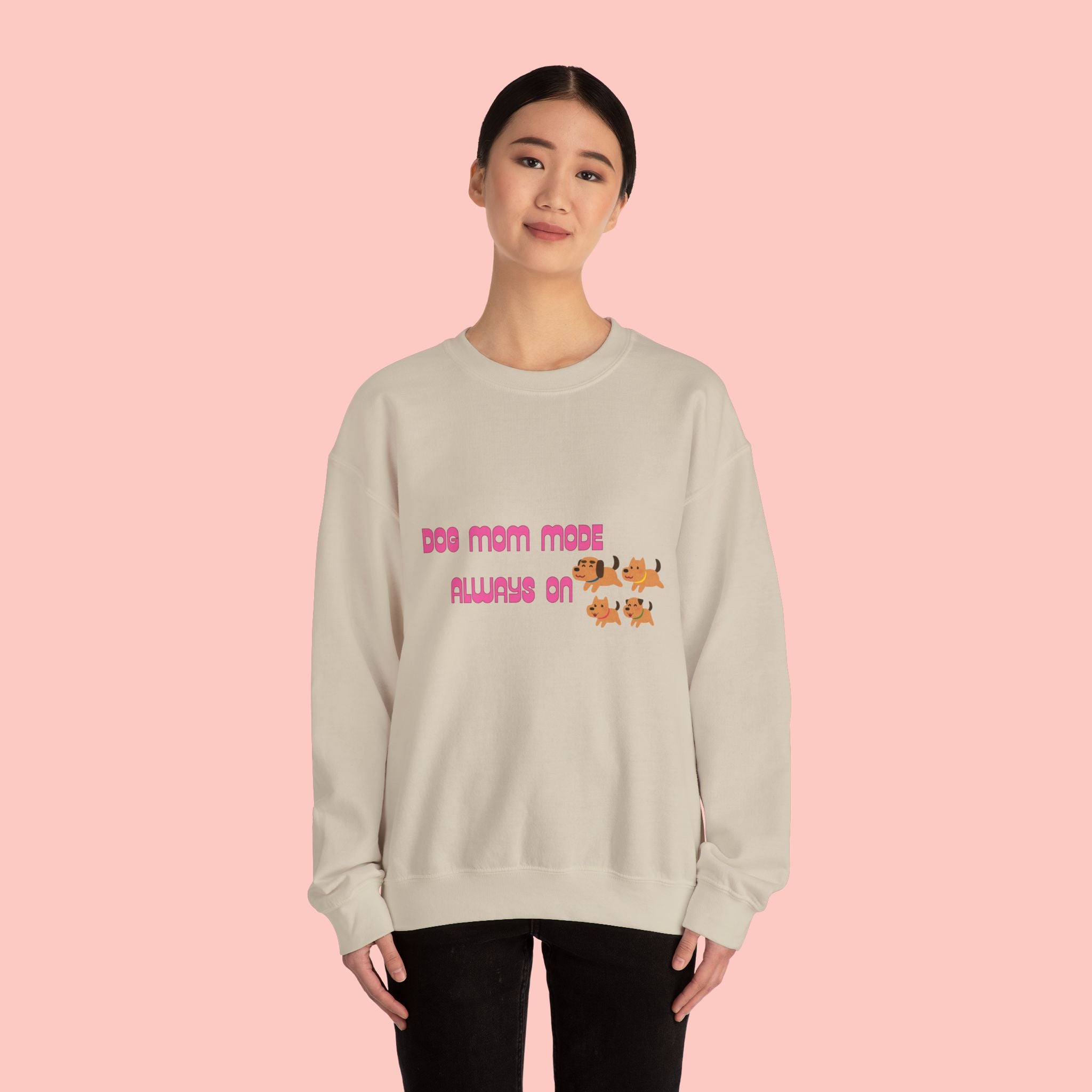 Dog Mom Made — Crewneck Sweatshirt