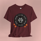 Dog Mom Club T-Shirt — Paw Print Graphic Tee for Pet Lovers