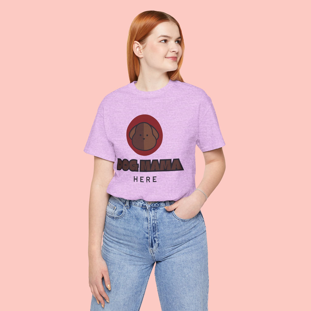Dog Mama T-Shirt – Cute Brown Pup Graphic Tee