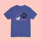Pawprints Everywhere Tee — Dog Lover Short Sleeve Shirt