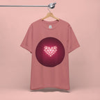 Paw Print Heart T‑Shirt — Cute Pet Lover Tee