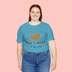 All I Need Is My Dog T‑Shirt — Cute Dachshund Graphic Tee