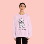 Me & My Dog Cute Doodle Crewneck Sweatshirt