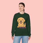 Golden Retriever "Love Your Dog Everyday" Sweatshirt - Cute Pet Lover Crewneck