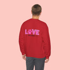 Dog Mom Love Crewneck Sweatshirt