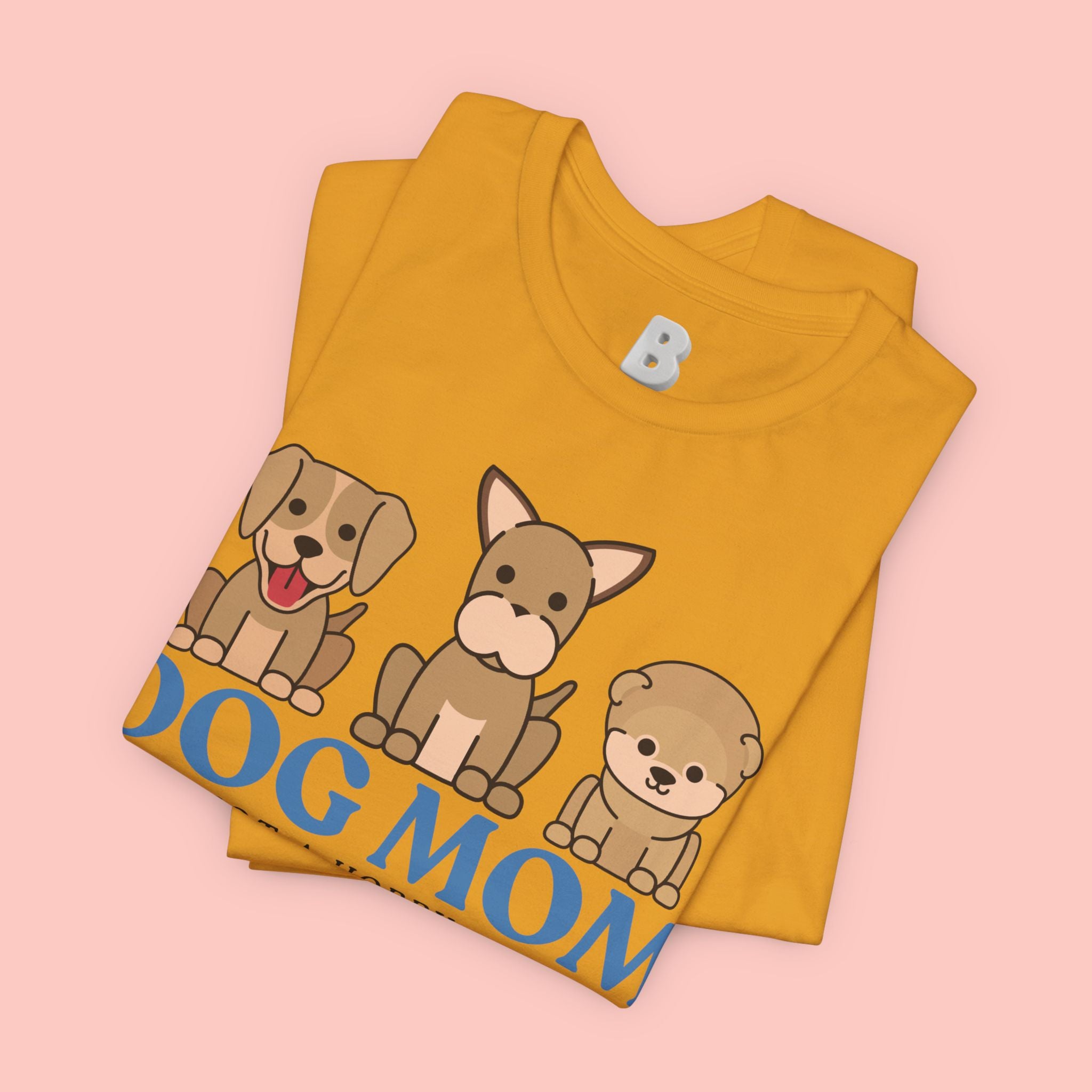 Dog Mom Tee — "Dog Mom: It Is Not A Hobby, It Is A Lifestyle" Cute Puppy Graphic T‑Shirt
