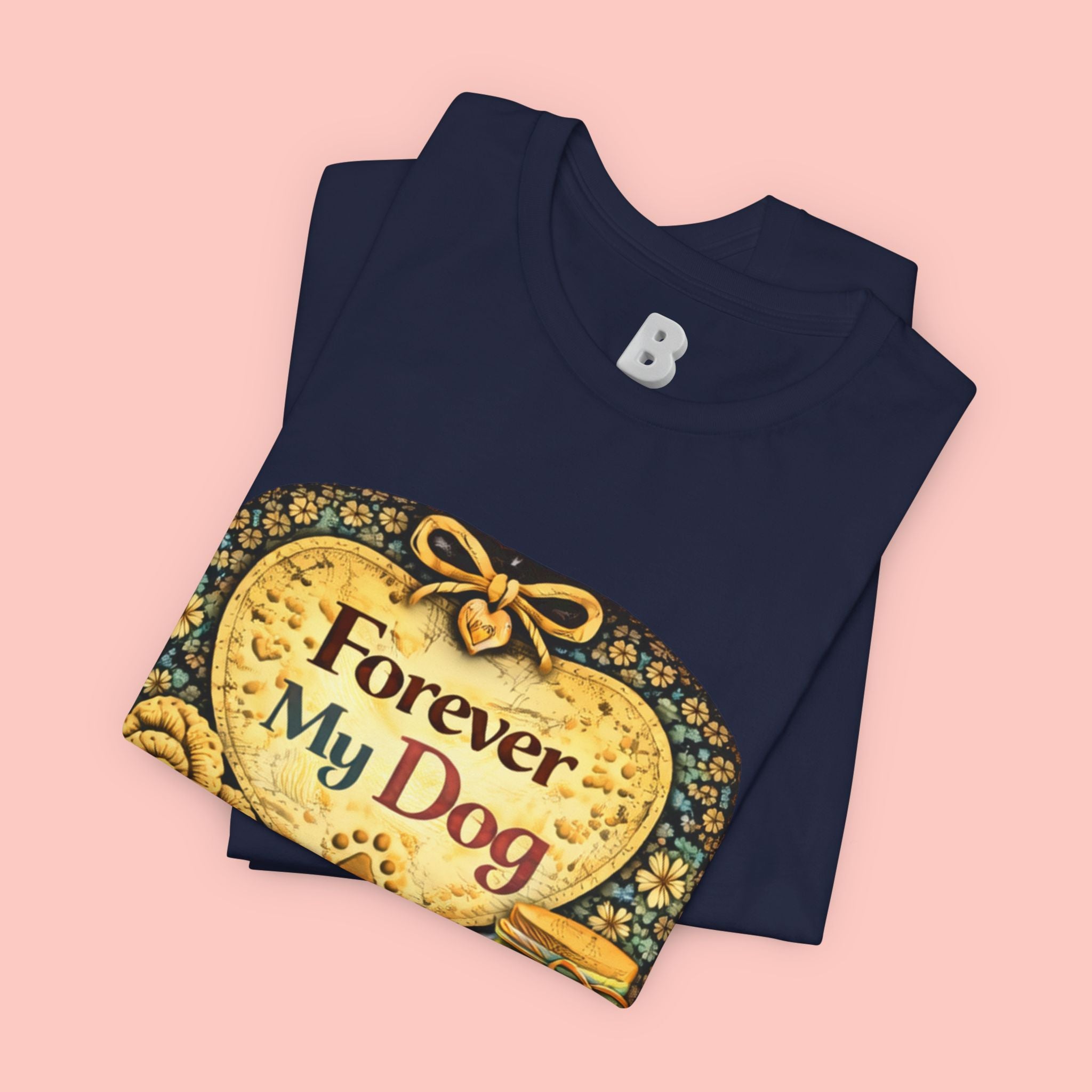 Dog T-Shirt — "Forever My Dog" Vintage Pet Lovers Tee