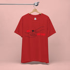 T-Shirt — "Me  My Dog" Minimalist Paw & Hand Illustration