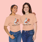 Marry the Man Dog Lover T-Shirt — Cute Couple & Pet Graphic Tee