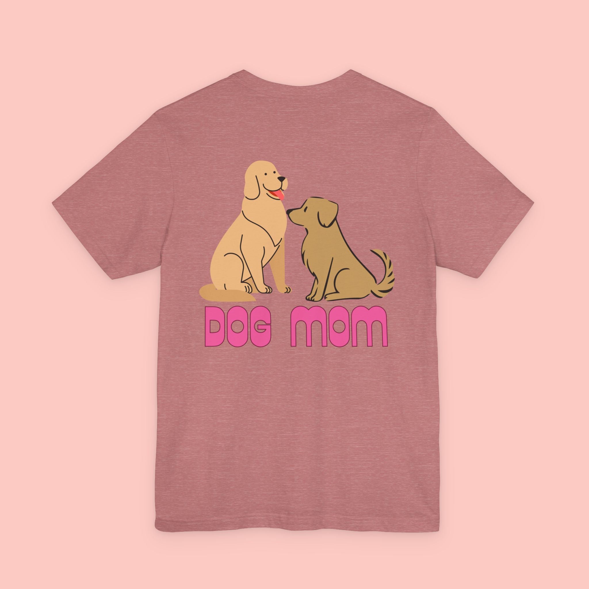 Dog Mom T‑Shirt — Cute Cartoon Dogs Graphic Tee for Pet Moms