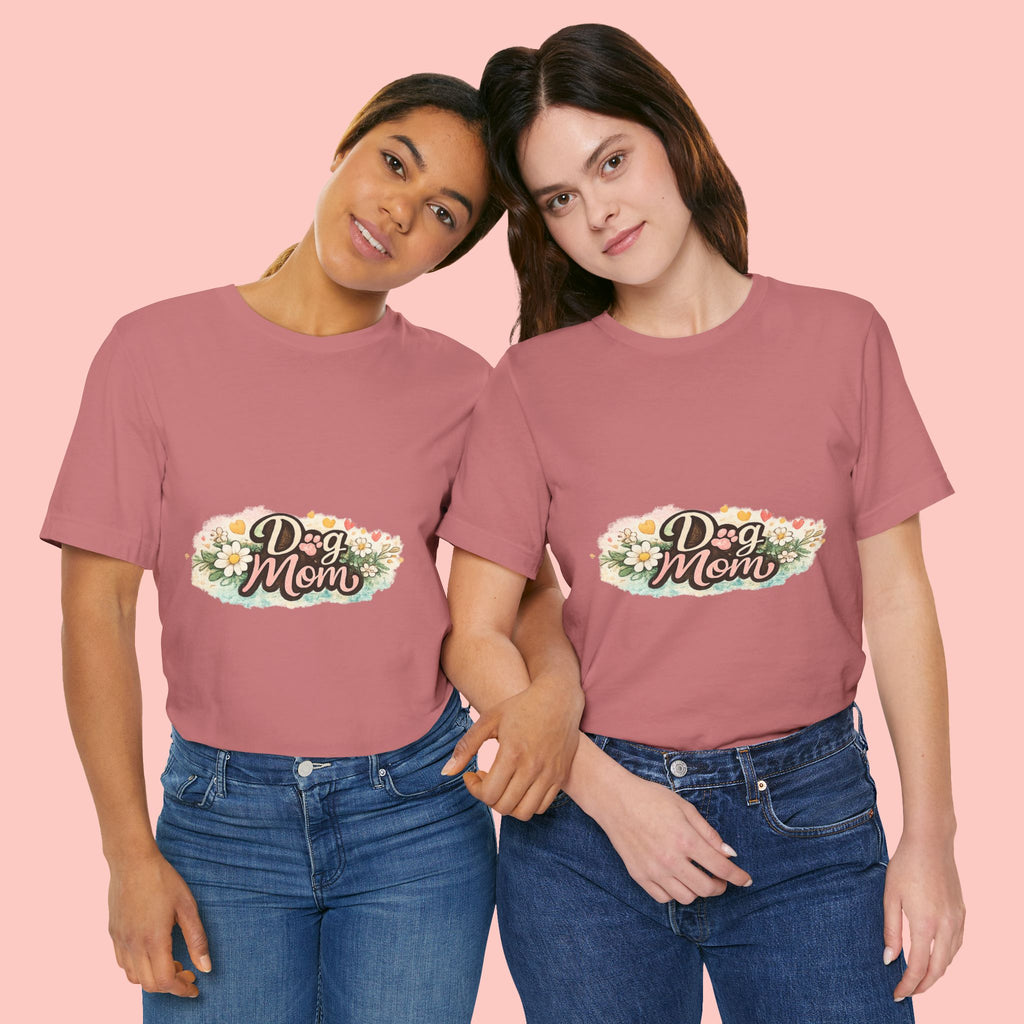 Dog Mom Floral Tee