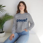 Paws! Cute Graphic Crewneck Sweatshirt — "Most Lovely" Pet Lover Pullover