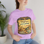 Dogs Leave Paw Prints Tee – Vintage Pet Lover T‑Shirt