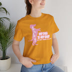 T-Shirt — "My Dog Is My Baby" Pink Dachshund Tee