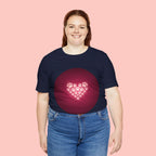 Paw Print Heart T‑Shirt — Cute Pet Lover Tee
