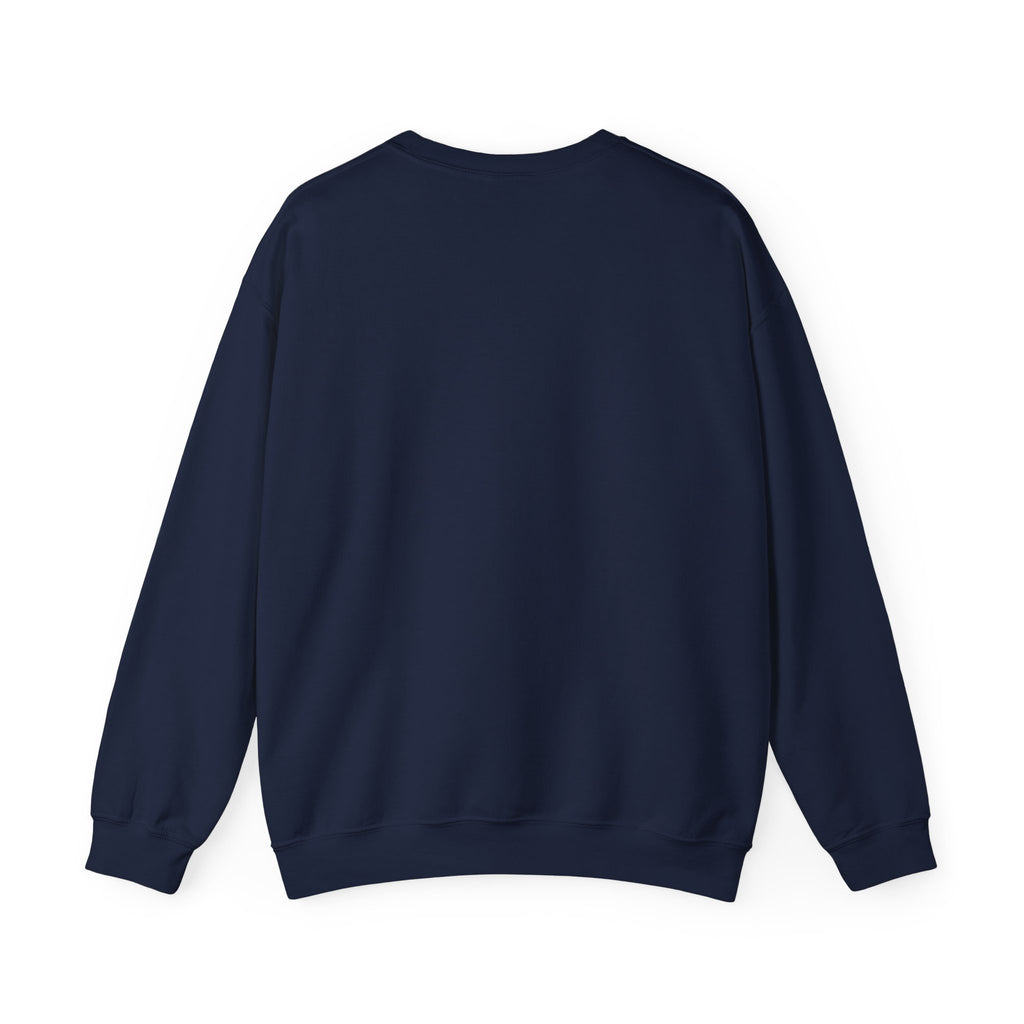Chilling With My Chind Crewneck Sweatshirt — Funny Dab Dog Graphic Sweatshirt