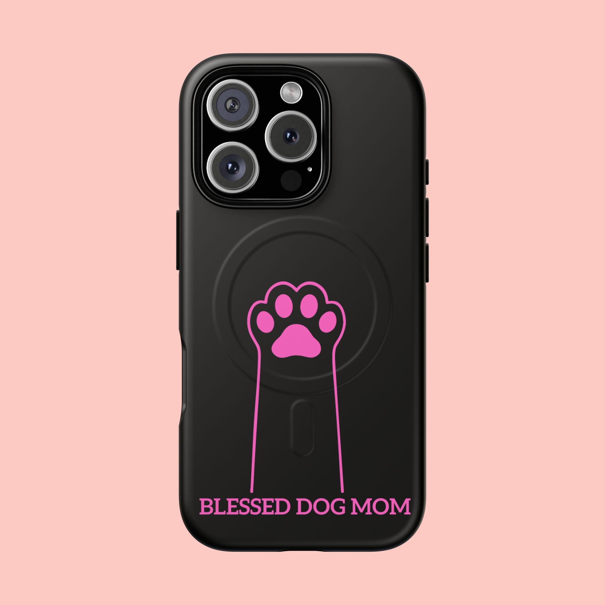 Blessed Dog Mom Tough Magnetic Phone Case