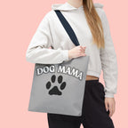 Dog Mama Paw Print Tote Bag – Cute Pet Lover Gift