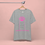 Blessed Dog Mom T-Shirt — Pink Paw Graphic Tee