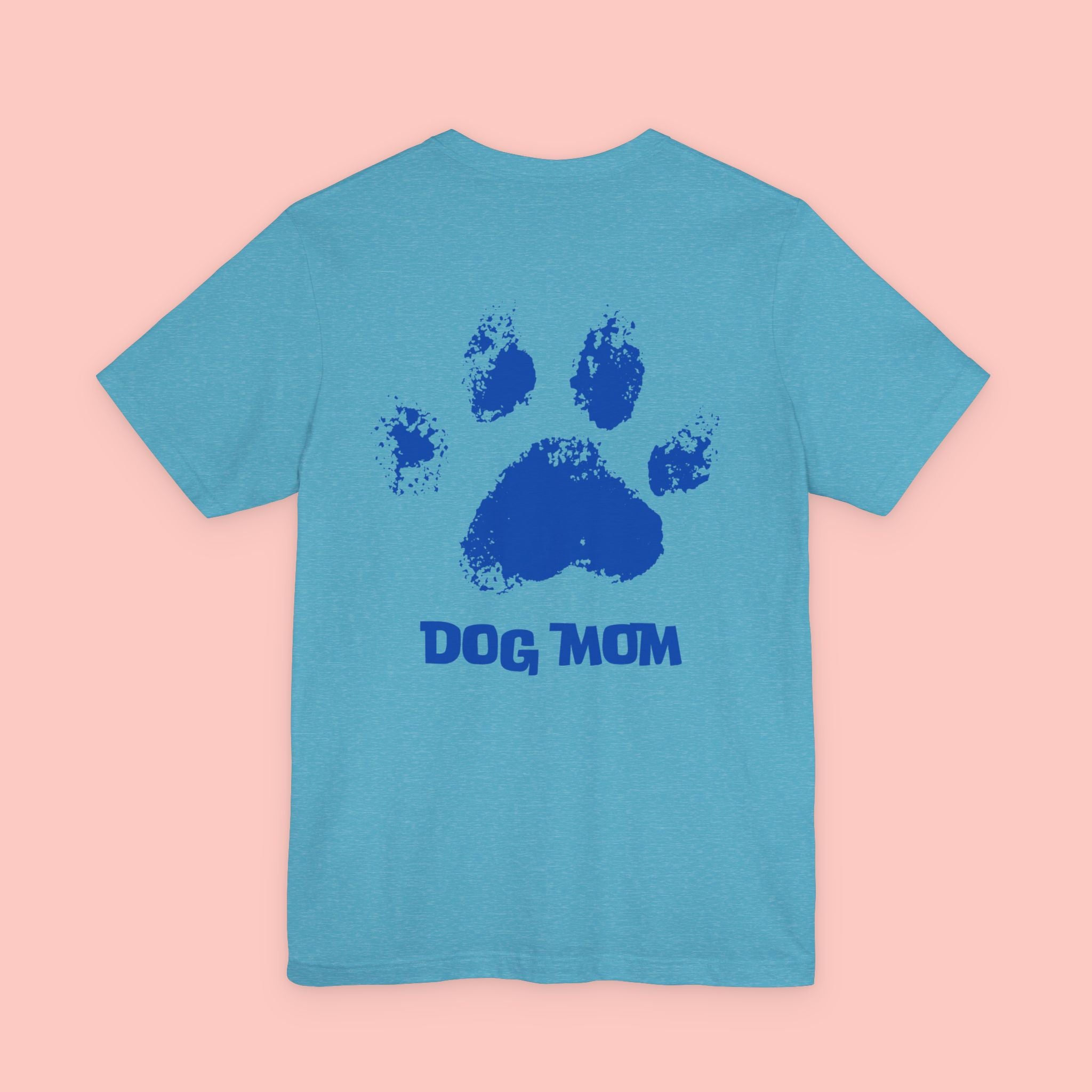 Dog Mom Paw Print T-Shirt