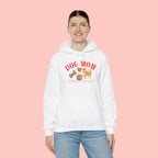 Dog Mom Hoodie – Cute Dog Paw & Bone Graphic Sweatshirt