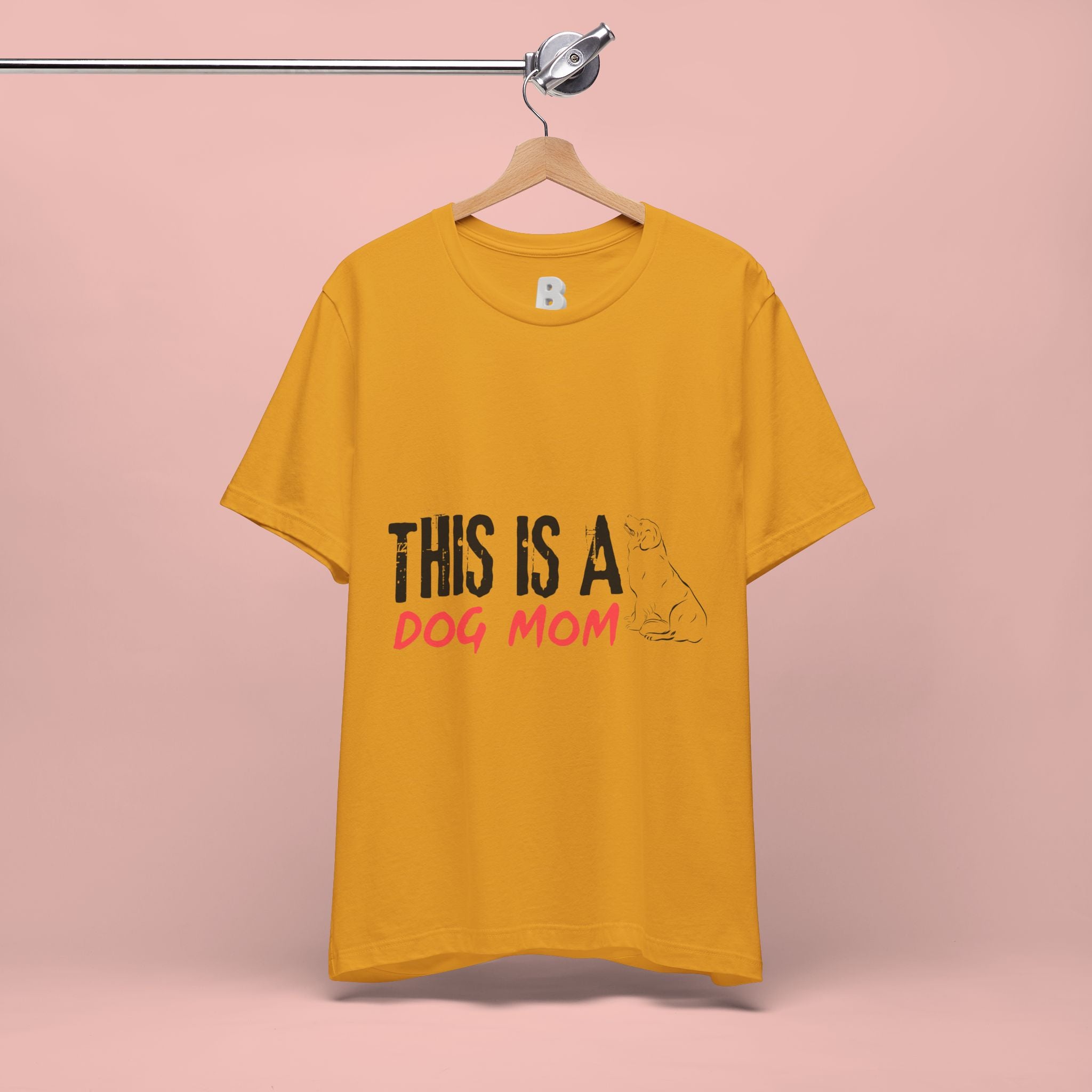 Dog Mom T-Shirt – "This Is A Dog Mom" Graphic Tee