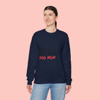 Dog Mom Crewneck Sweatshirt — "This Is A Dog Mom" Cozy Pullover