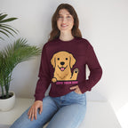 Golden Retriever "Love Your Dog Everyday" Sweatshirt - Cute Pet Lover Crewneck