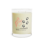 Dog Cuddle Scented Candle – 11 oz Glass Jar (I Would Rather Cuddle My Dog)