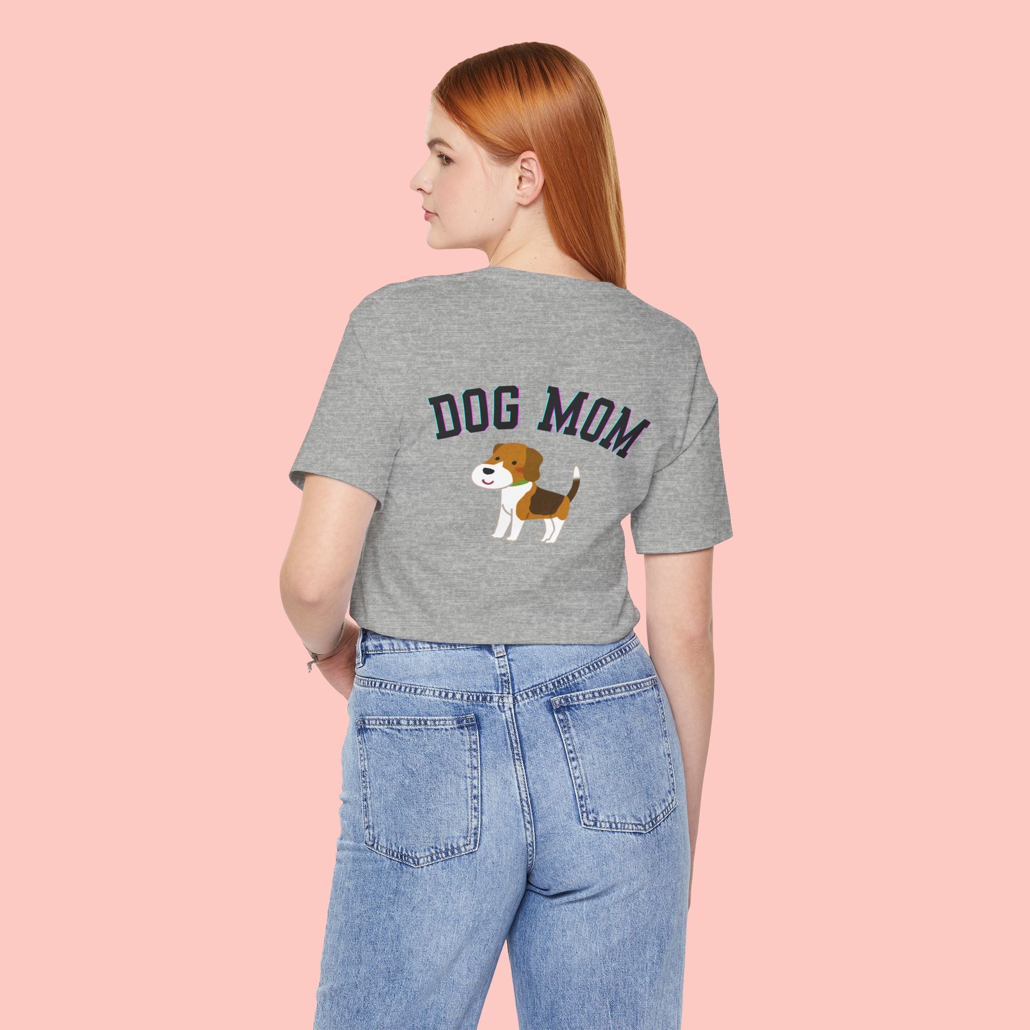 Dog Mom T-Shirt — Cute Beagle Graphic Tee for Dog Lovers