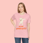 Mom Approved Tee — Dab Dog Graphic T‑Shirt
