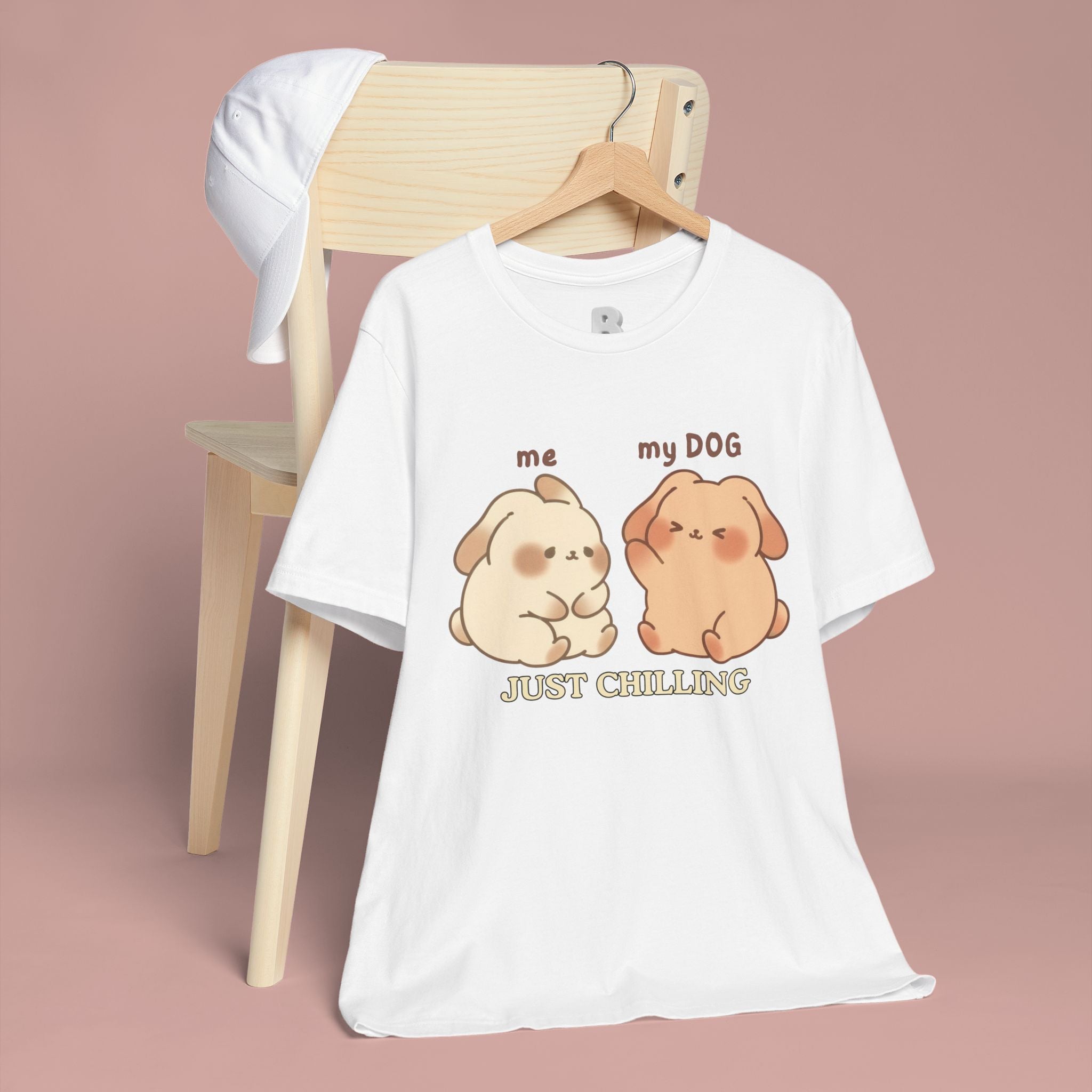 Just Chilling Dog T-Shirt — Cute Me & My Dog Matching Tee