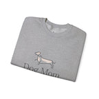 Dog Mom Crewneck Sweatshirt – "Dog Mom is a Lifestyle, Not Hobby" Cozy Pullover