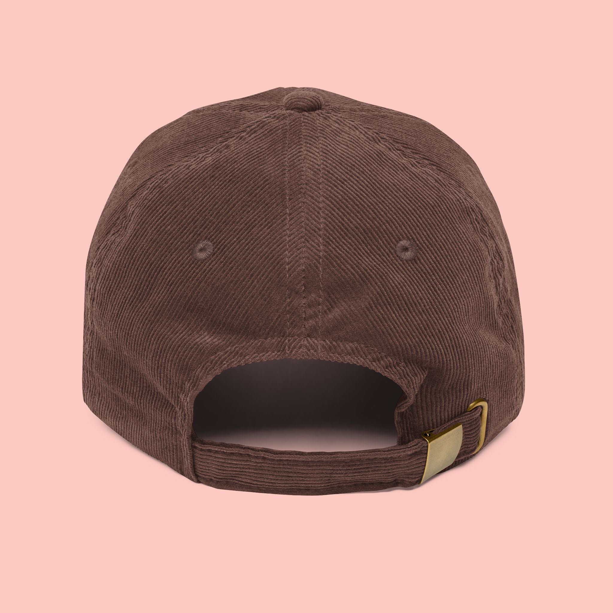 Dog Mama Vintage Corduroy Cap — Embroidered Pet Mom Baseball Hat