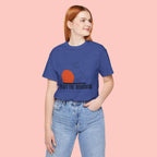 Enjoy the Morning Dog T-Shirt — Graphic Sunrise Pet Lover Tee