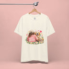 Dog Mom T-Shirt — Cute Floral Puppy Tee for Dog Lovers