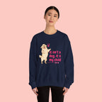 Dog Mom Crewneck Sweatshirt — "It isn’t a dog. It is my child" Cute Puppy Graphic
