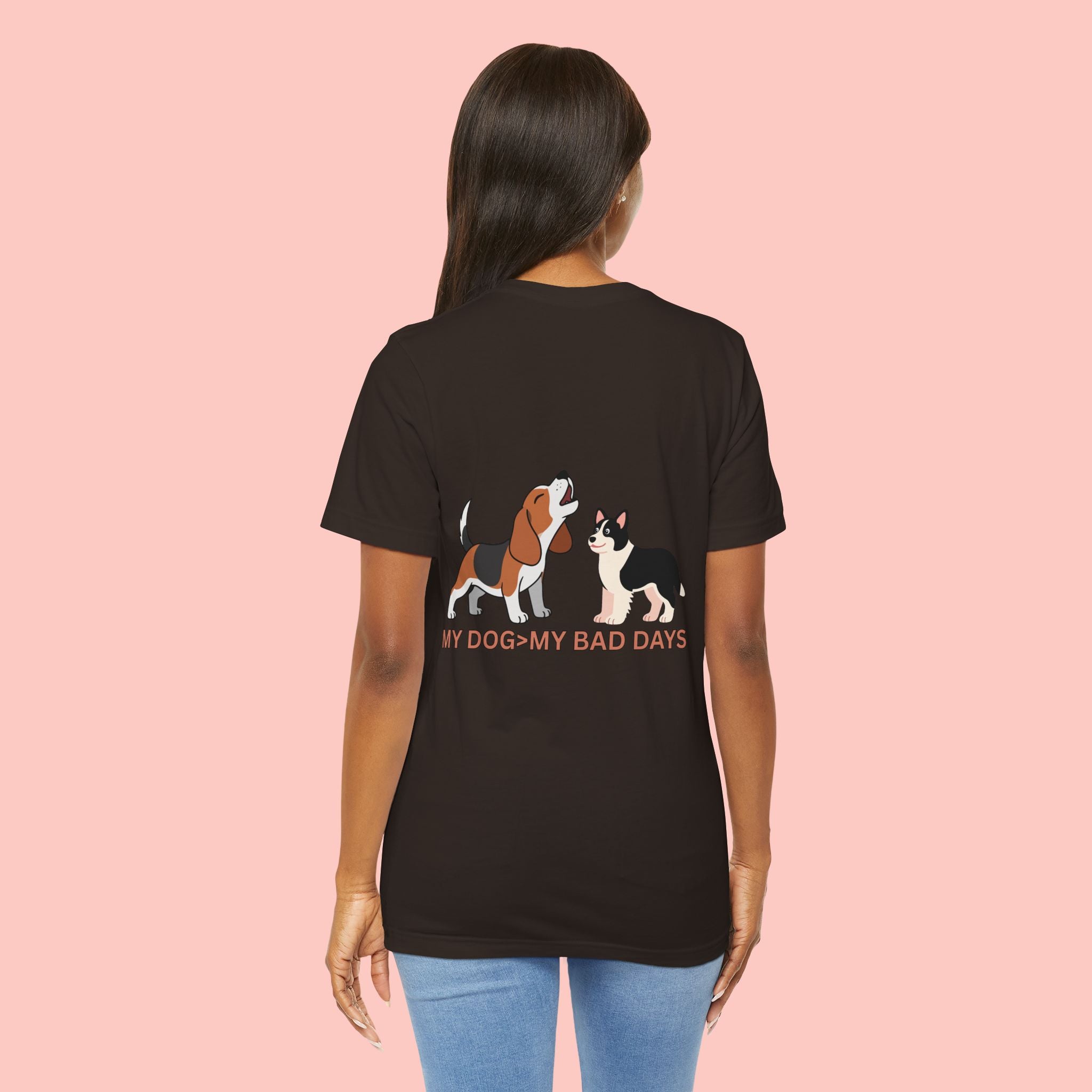 My Dog > My Bad Days T‑Shirt — Cute Dog & Cat Graphic Tee
